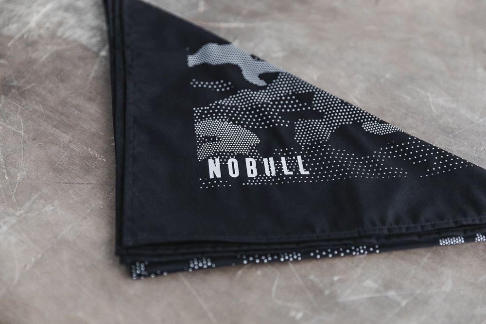 NOBULL Bandana - Nobull Crne Maskirne (304258-JEY)